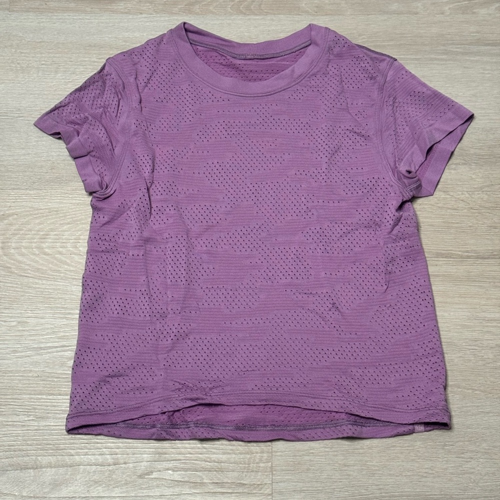 Lululemon pink camo tank size 4
